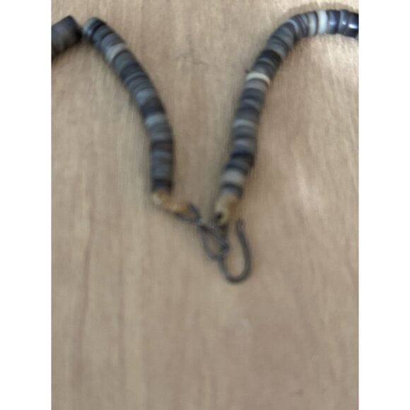 Vintage Hand-Strung Santo Domingo Picasso Jasper Graduated Bead Necklace 18" - Picture 5 of 11